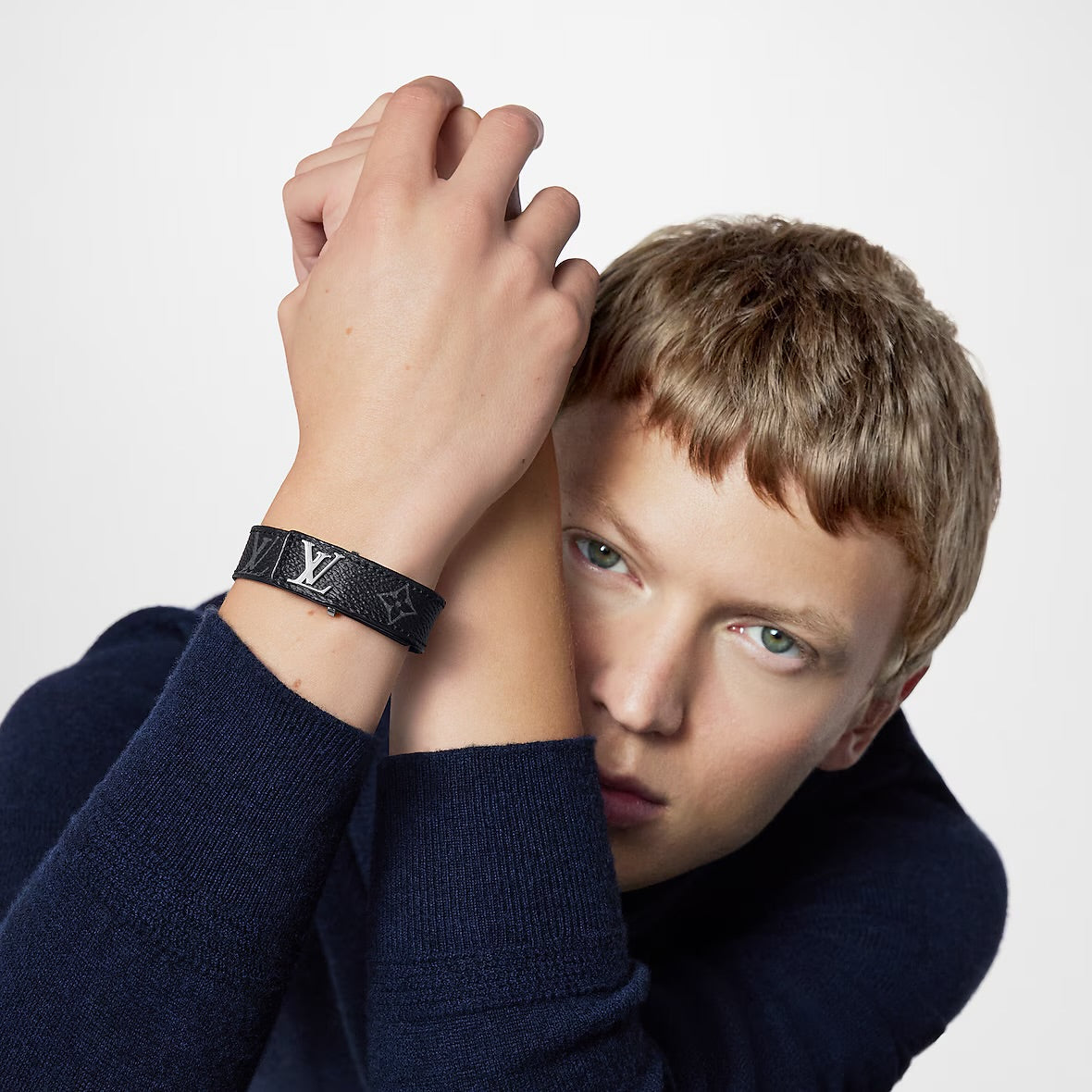 LV Slim Bracelet - Black