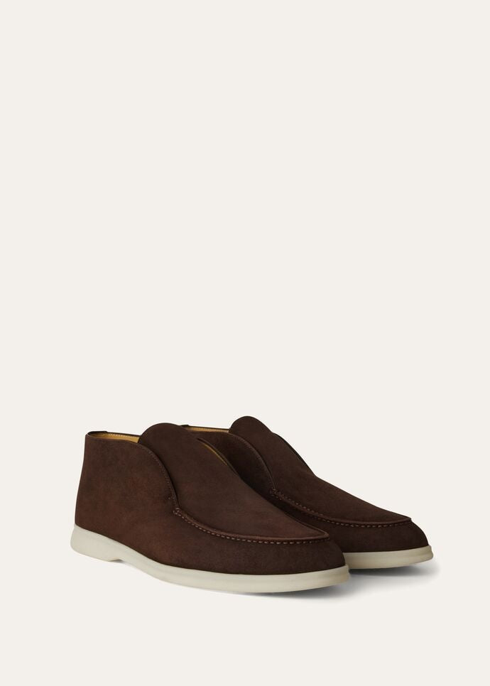 Loro Piana Open Walk Boot - Chocolate