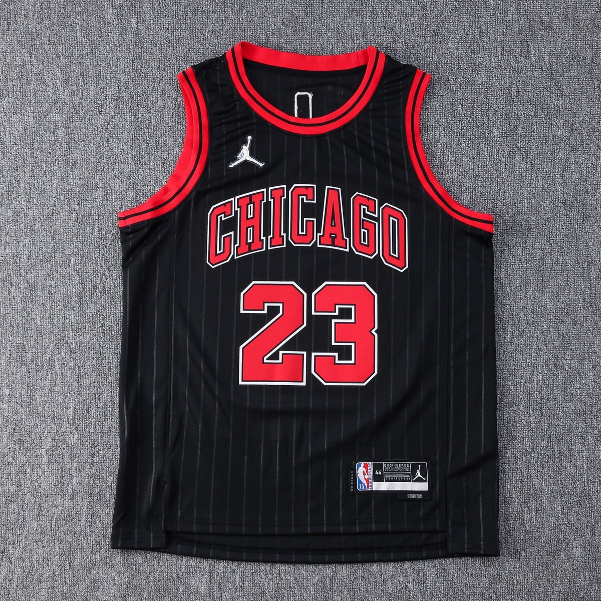 Chicago Bulls Jersey - "Black/Red"