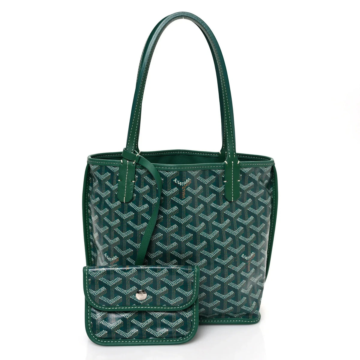 Goyard Mini Anjou Tote Bag - Green
