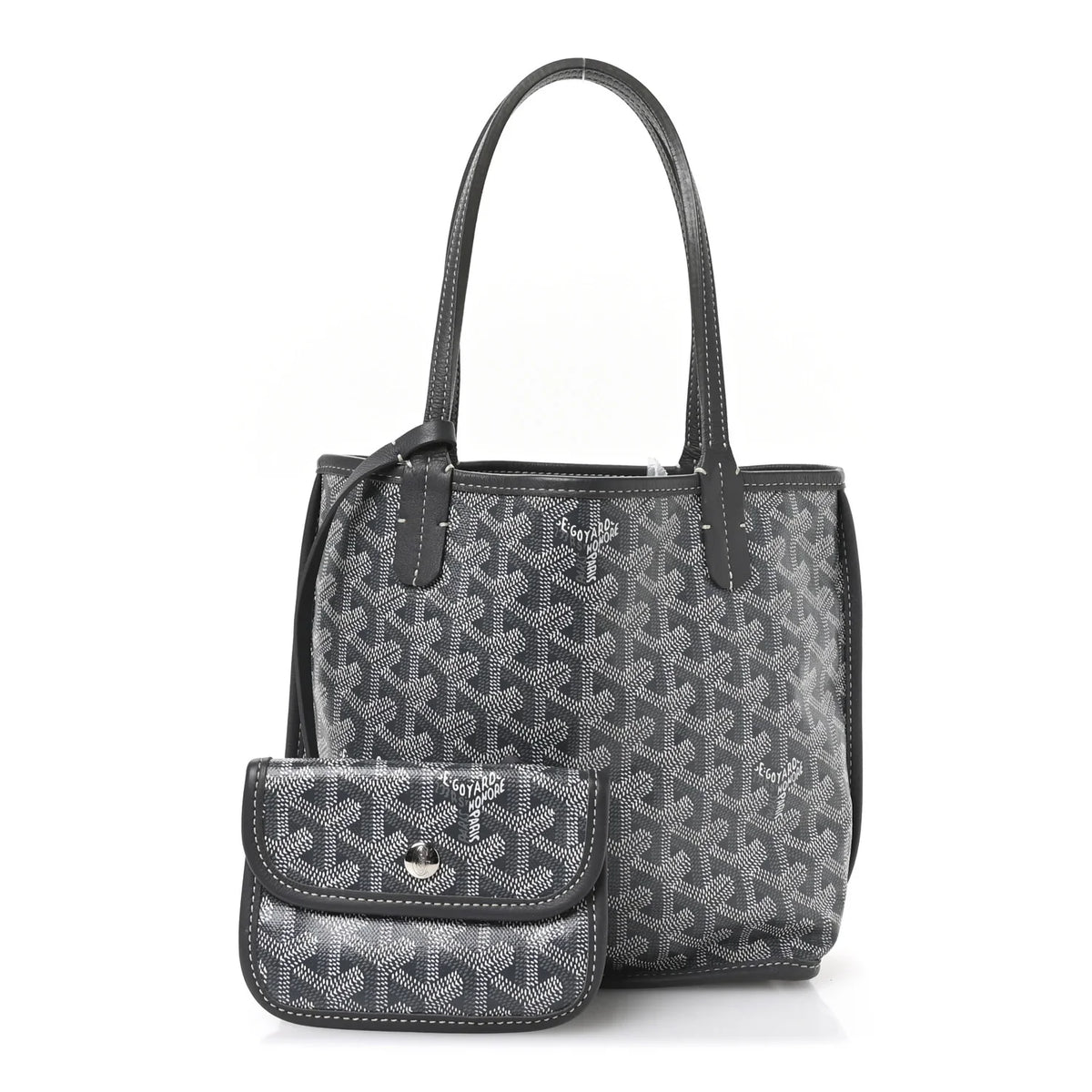Goyard Mini Anjou Tote Bag - Gray