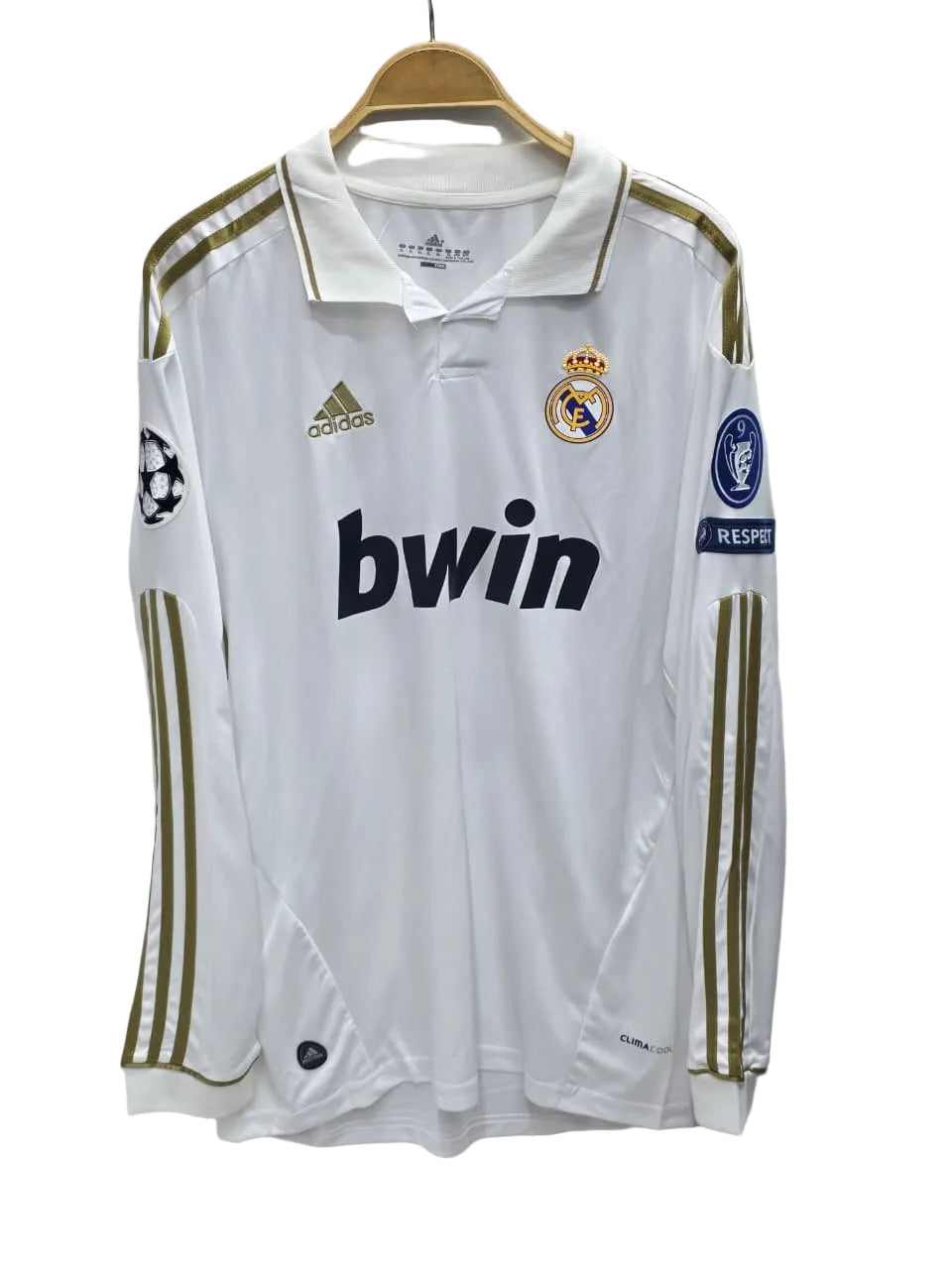 CR7 REAL MADRID 2011/12 JERSEY - "White/Gold"