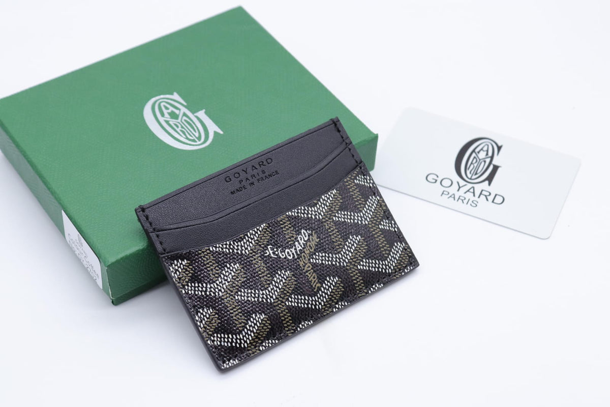 Goyard Card Holder - Black