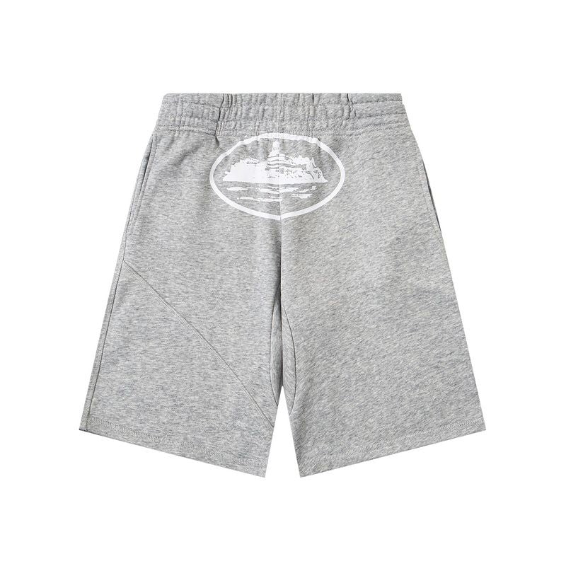 Corteiz Shorts - "Gray/White"
