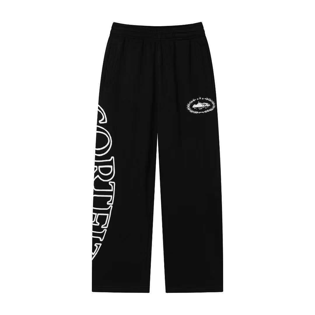 Corteiz Superior Royale Sweatpants - Black
