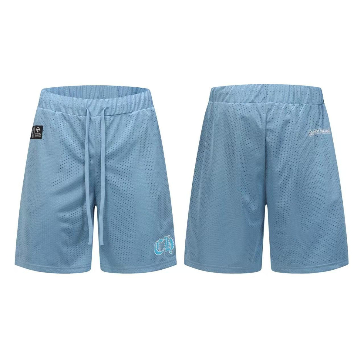 Chrome Hearts Mesh Shorts - Baby Blue