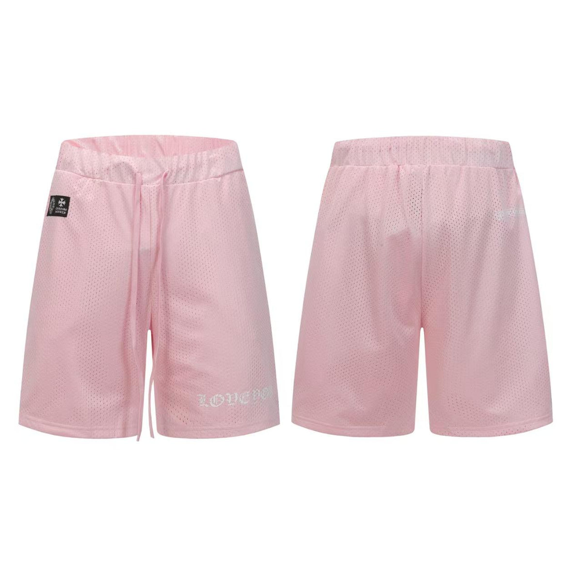 Chrome Hearts Mesh Shorts - Pink