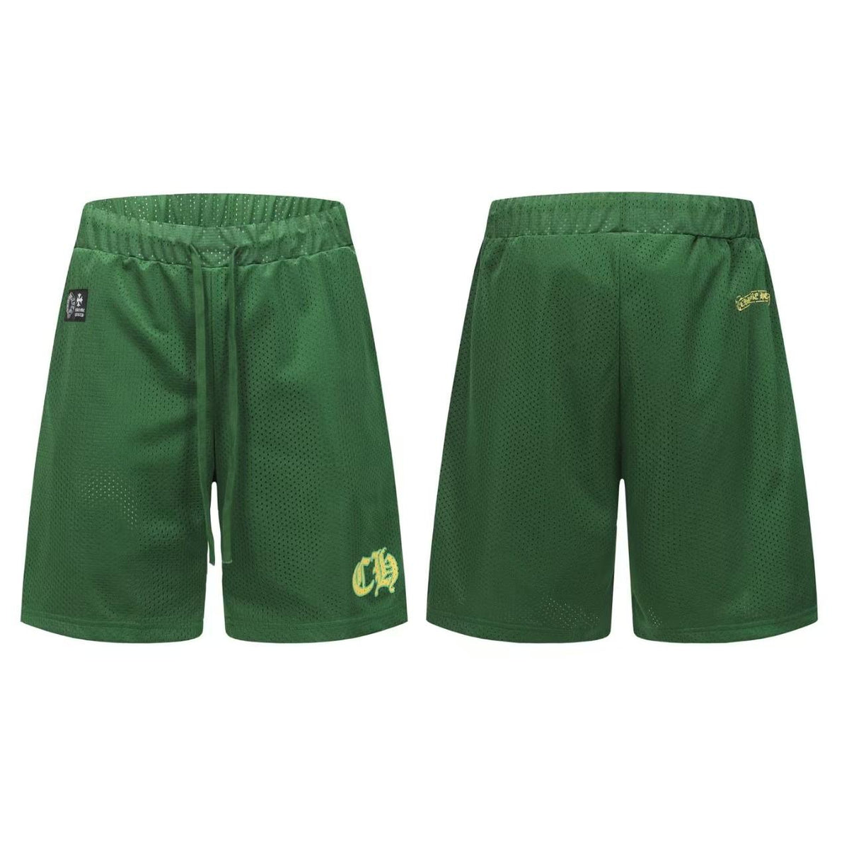 Chrome Hearts Mesh Shorts - Green