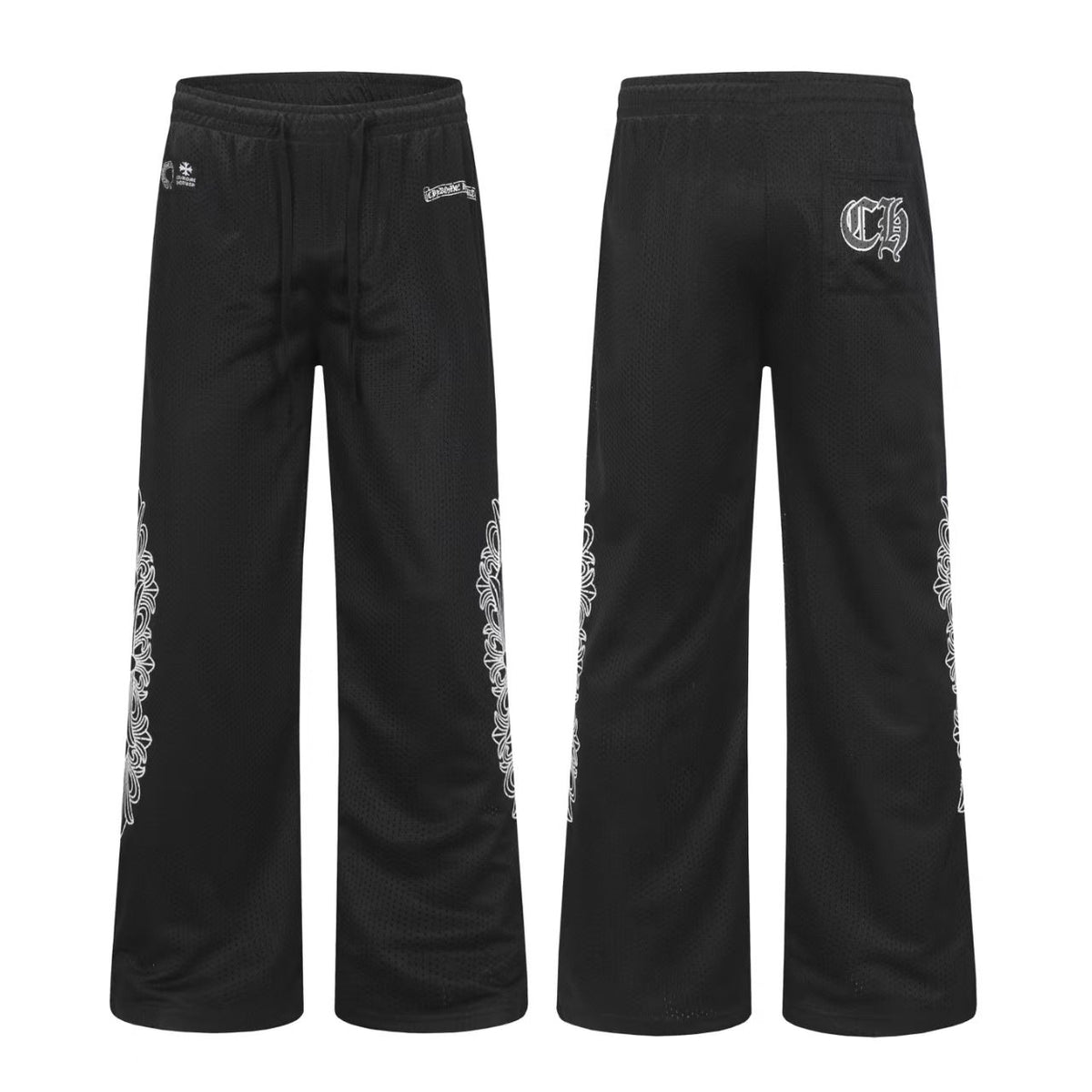Chrome Hearts Mesh Pants - Black