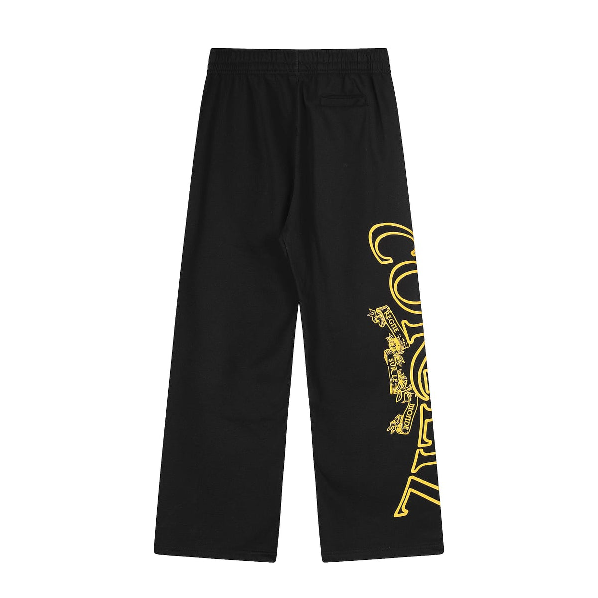Corteiz Superior Royale Sweatpants - "Black/Gold"