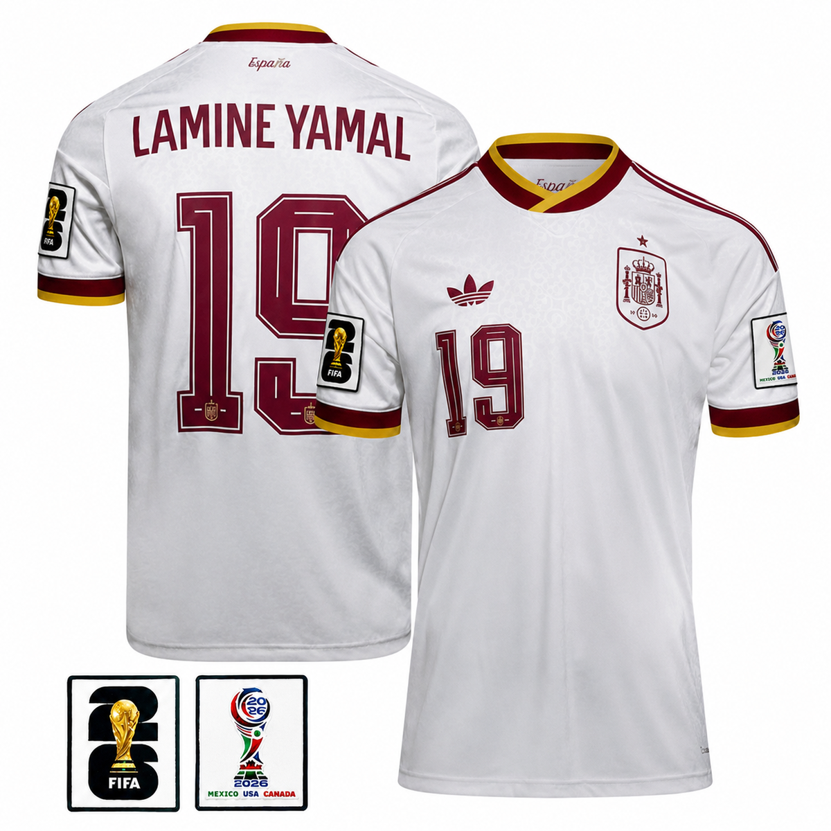 Spain Yamal WC26 Away Jersey - Player Version