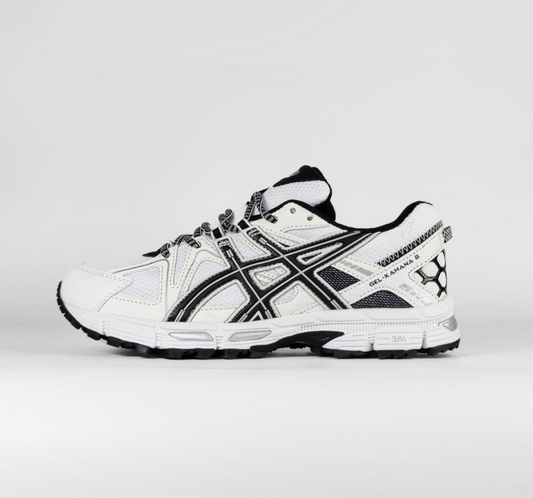 ASICS GEL-Kahana 8 White Black sneakers - side profile