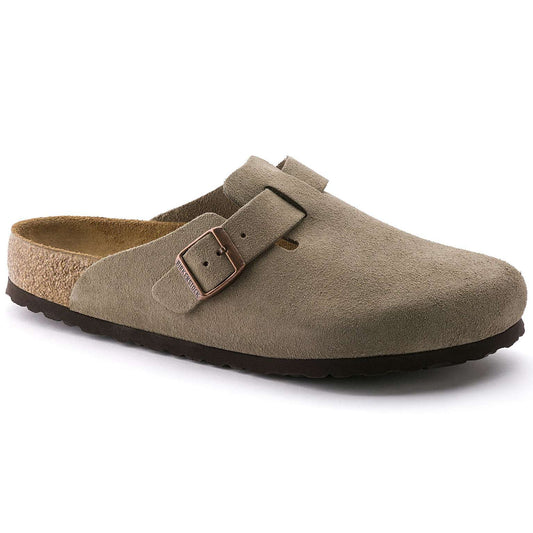 BIRKENSTOCK BOSTON SOFT FOOT BED - BEIGE