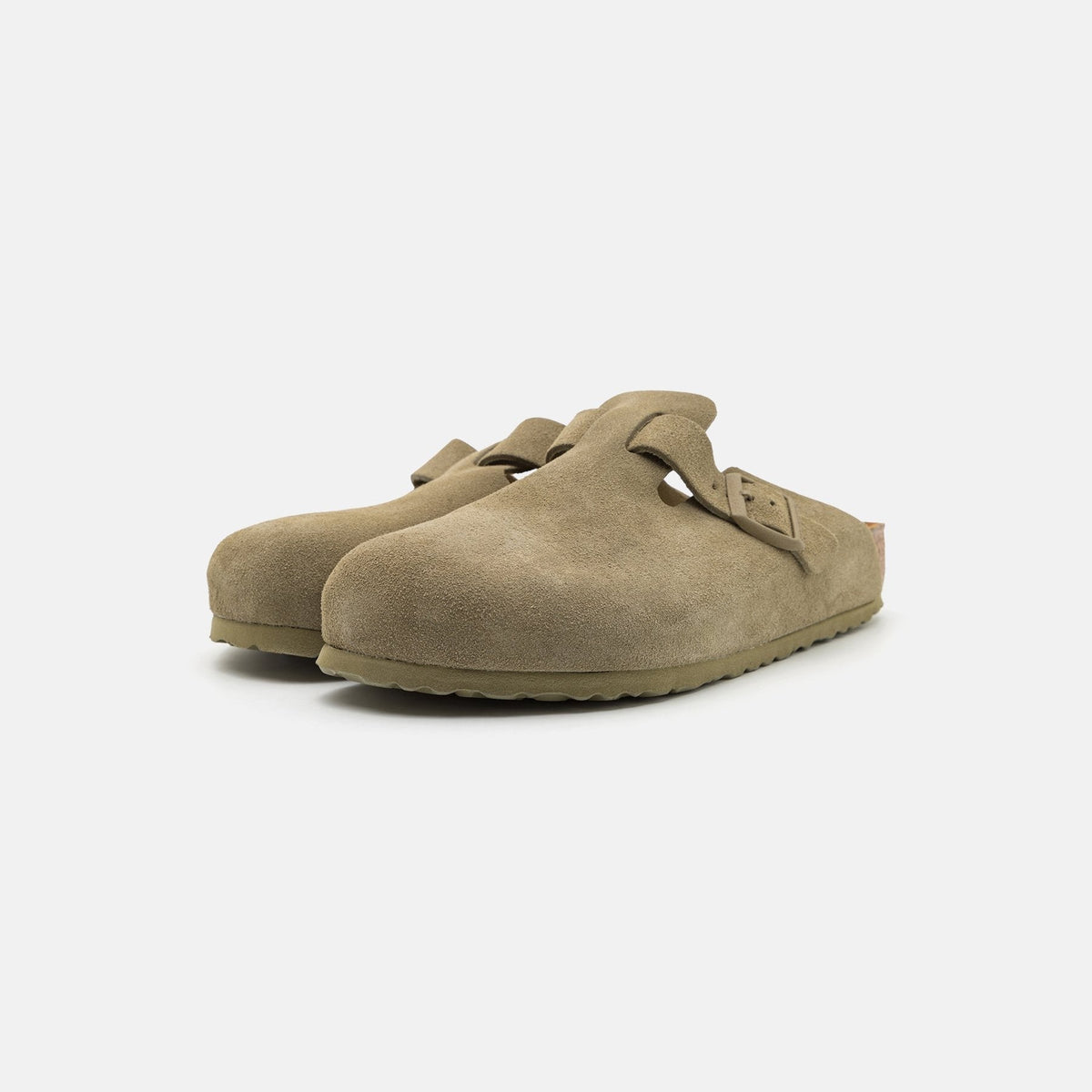 BIRKENSTOCK BOSTON SOFT FOOT BED - KAKHI