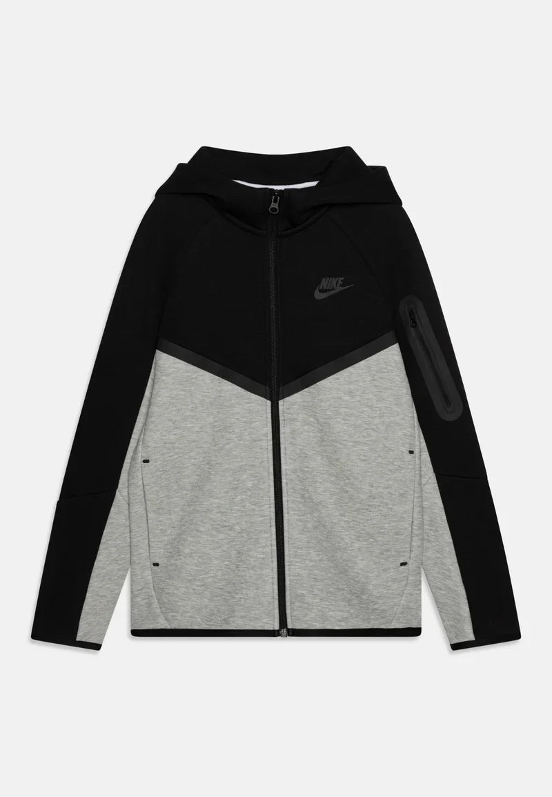 Nike Tech Fleece Jacket - Dark Grey Heather/Black