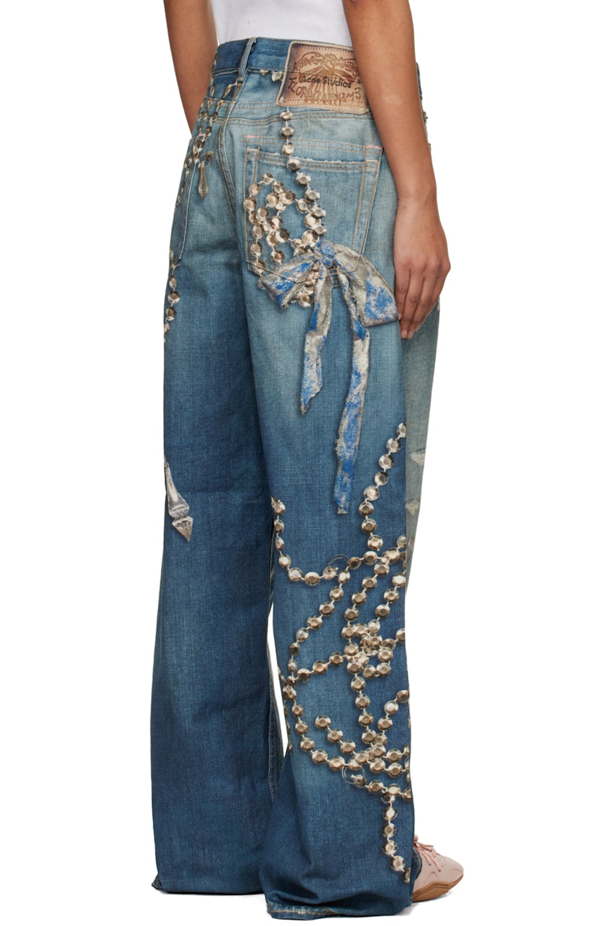 Acne Studios Trompe-l'œil 1981 jeans