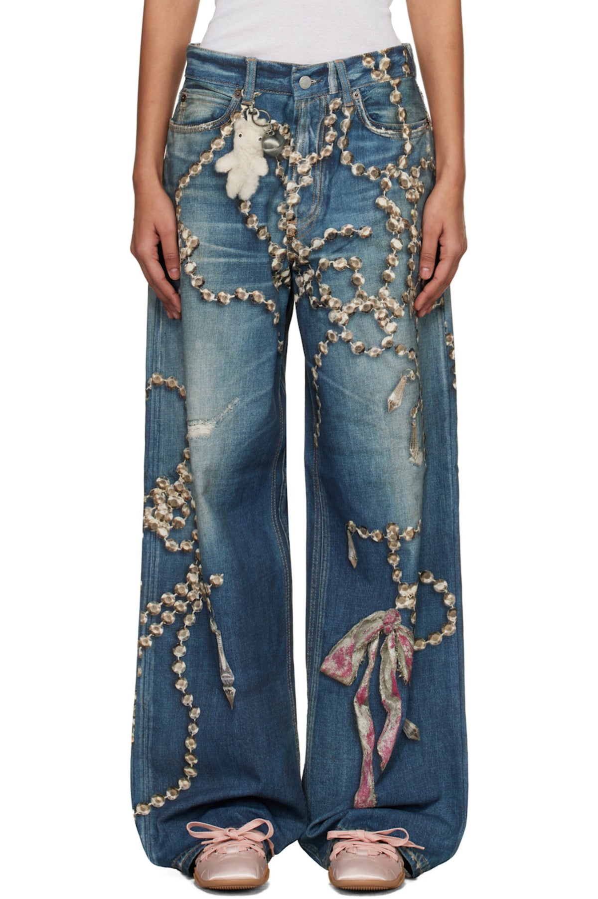 Acne Studios Trompe-l'œil 1981 jeans