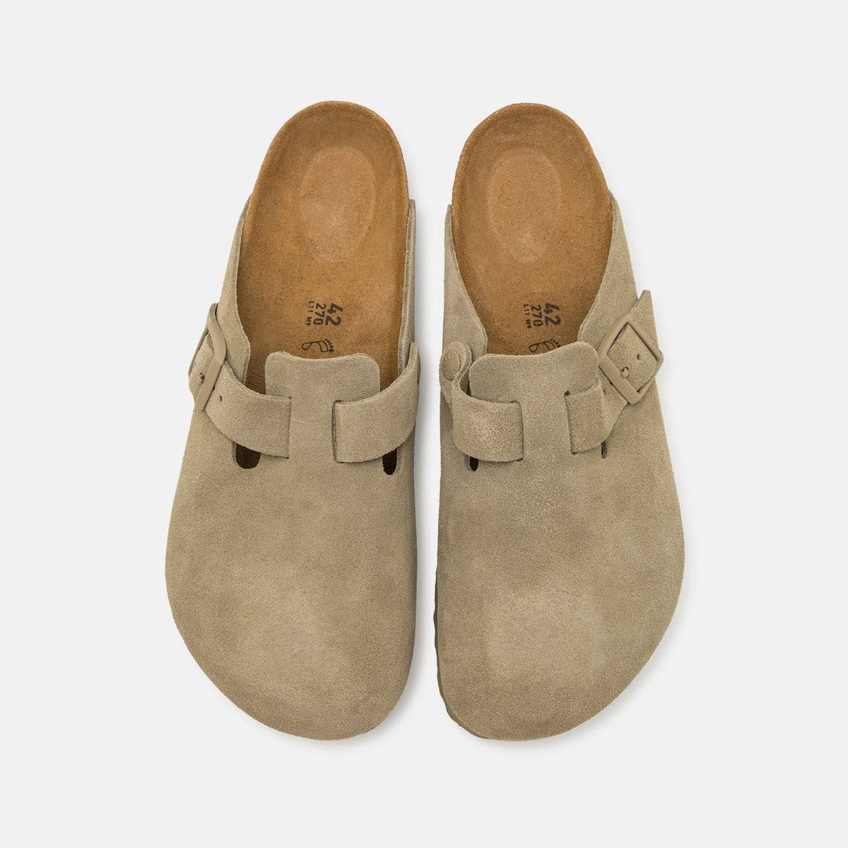 BIRKENSTOCK BOSTON SOFT FOOT BED - KAKHI