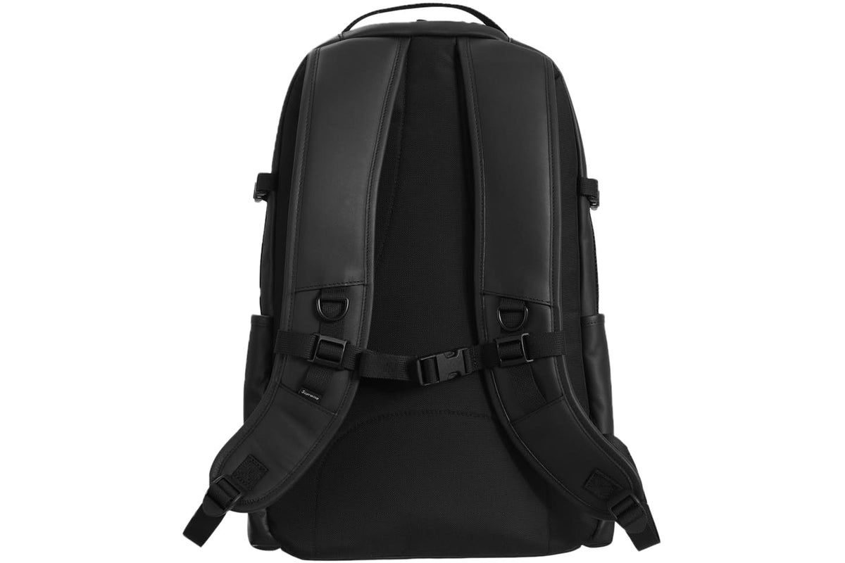 Supreme Leather Backpack - Black