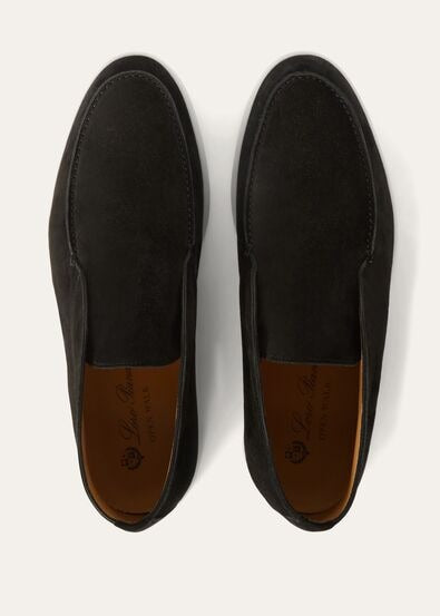 Loro Piana Open Walk Boot - Black