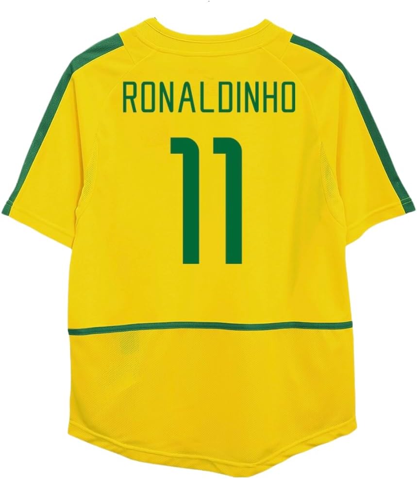 Ronaldinho Brazil 2002 World Cup Jersey