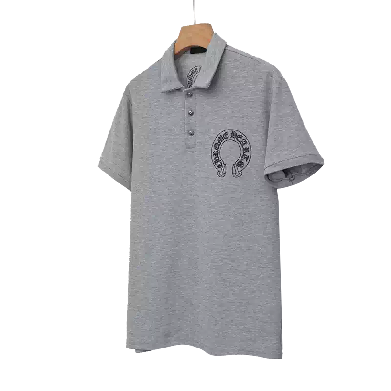 Chrome Hearts Polo T-Shirt - "Grey"