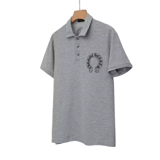 Chrome Hearts Polo T-Shirt - "Grey"