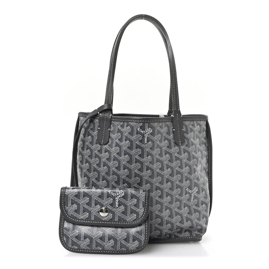 Goyard Mini Anjou Tote Bag - Gray