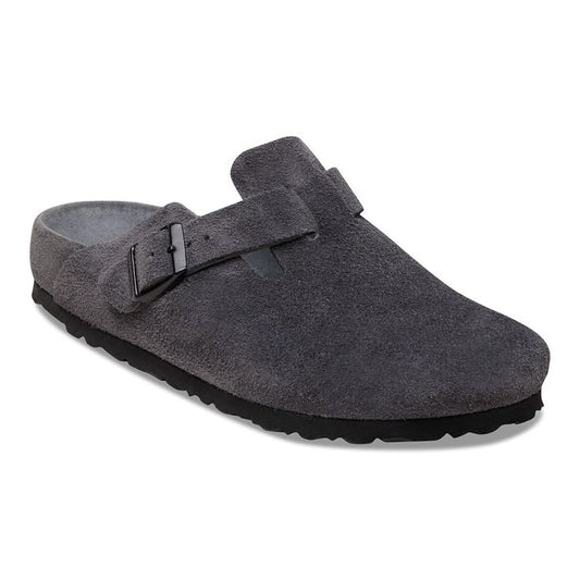 BIRKENSTOCK BOSTON SOFT FOOT BED - GRAY