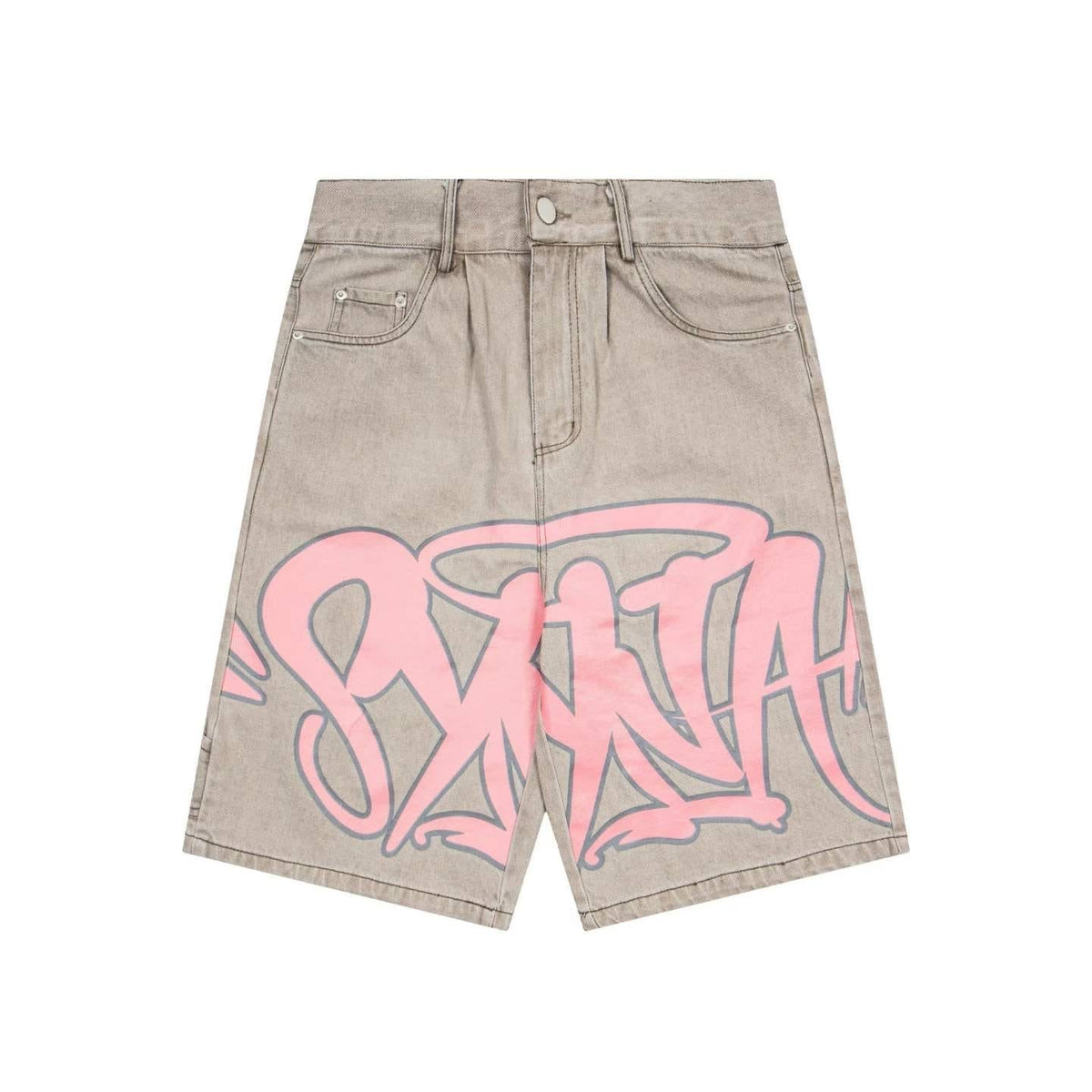 Syna Denim Jorts - Grey