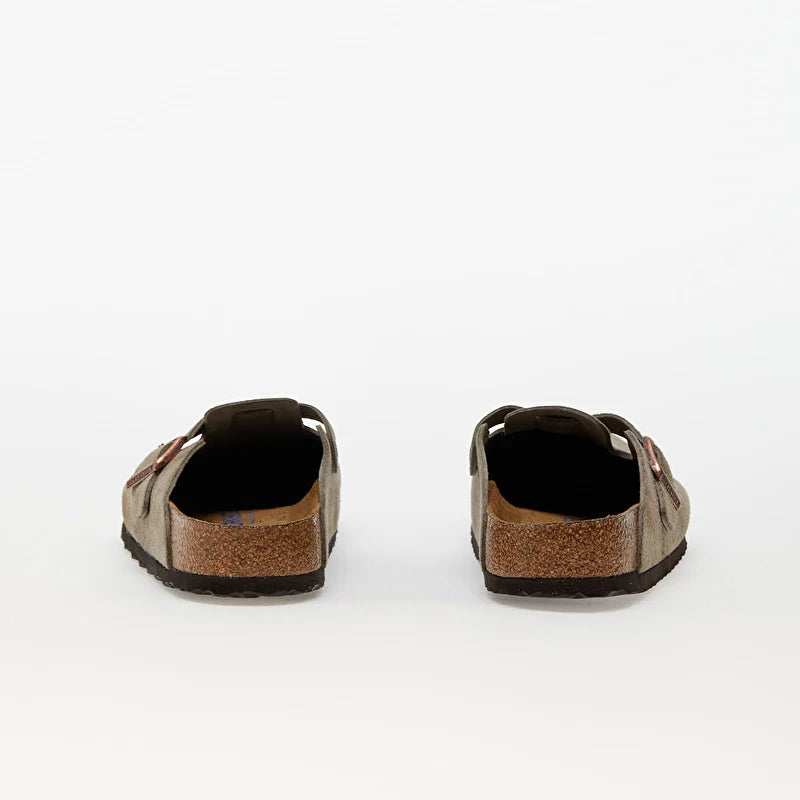 BIRKENSTOCK BOSTON SOFT FOOT BED - TAUPE