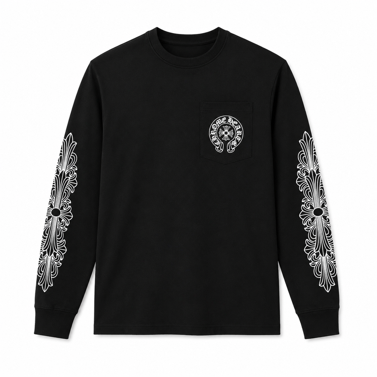 Chrome Hearts Long Sleeve T-Shirt - "Black"