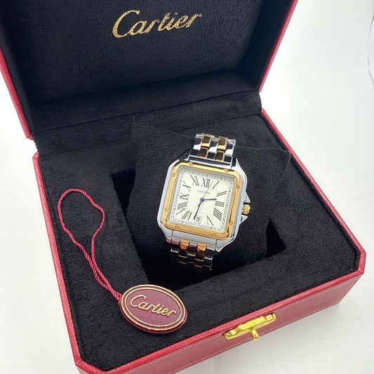 Santos de Cartier Two-Tone Watch