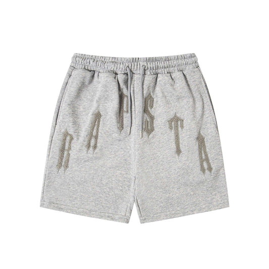 Trapstar Arch Chenille 2.0 Shorts - Grey