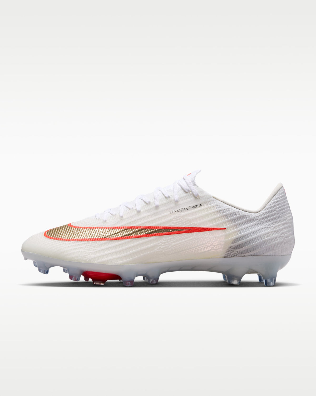 Nike Mercurial Football Boots - White Orange Gold