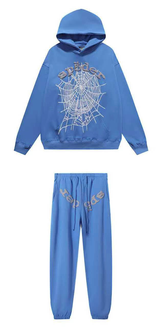 SP5DER OG Web Tracksuit “Blue”