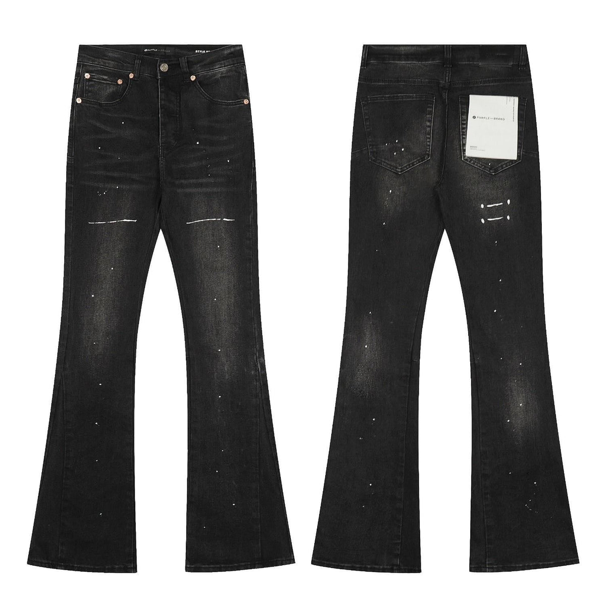 PURPLE Flared Jeans