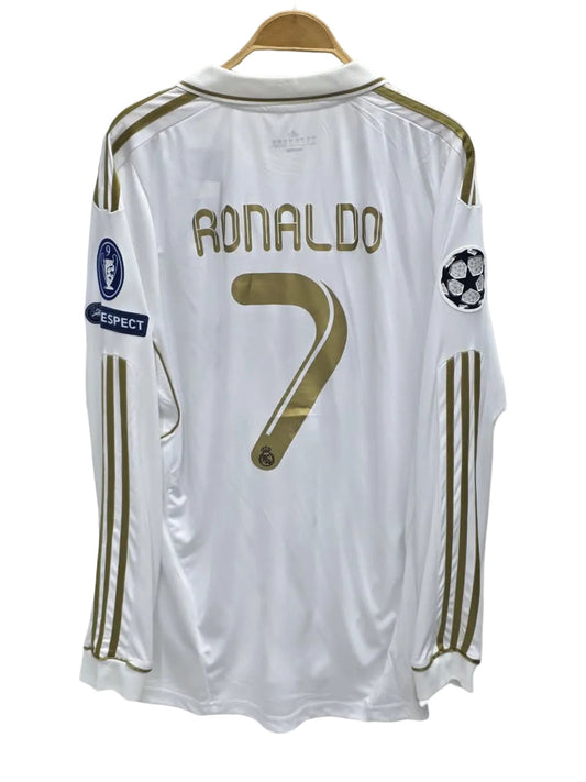 CR7 REAL MADRID 2011/12 JERSEY - "White/Gold"