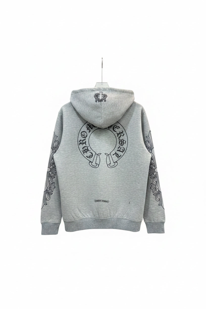 Chrome Hearts Zip Up Jacket - Grey