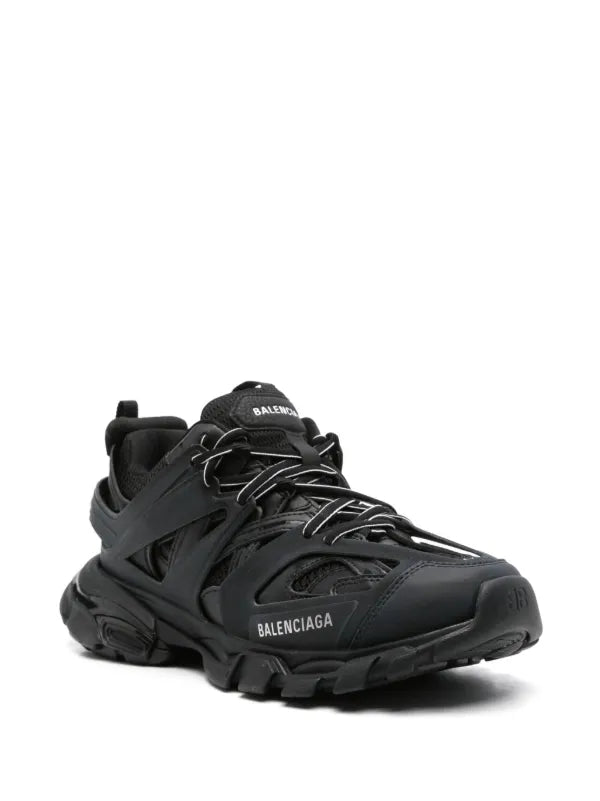 Black Balenciaga sneaker on a white background