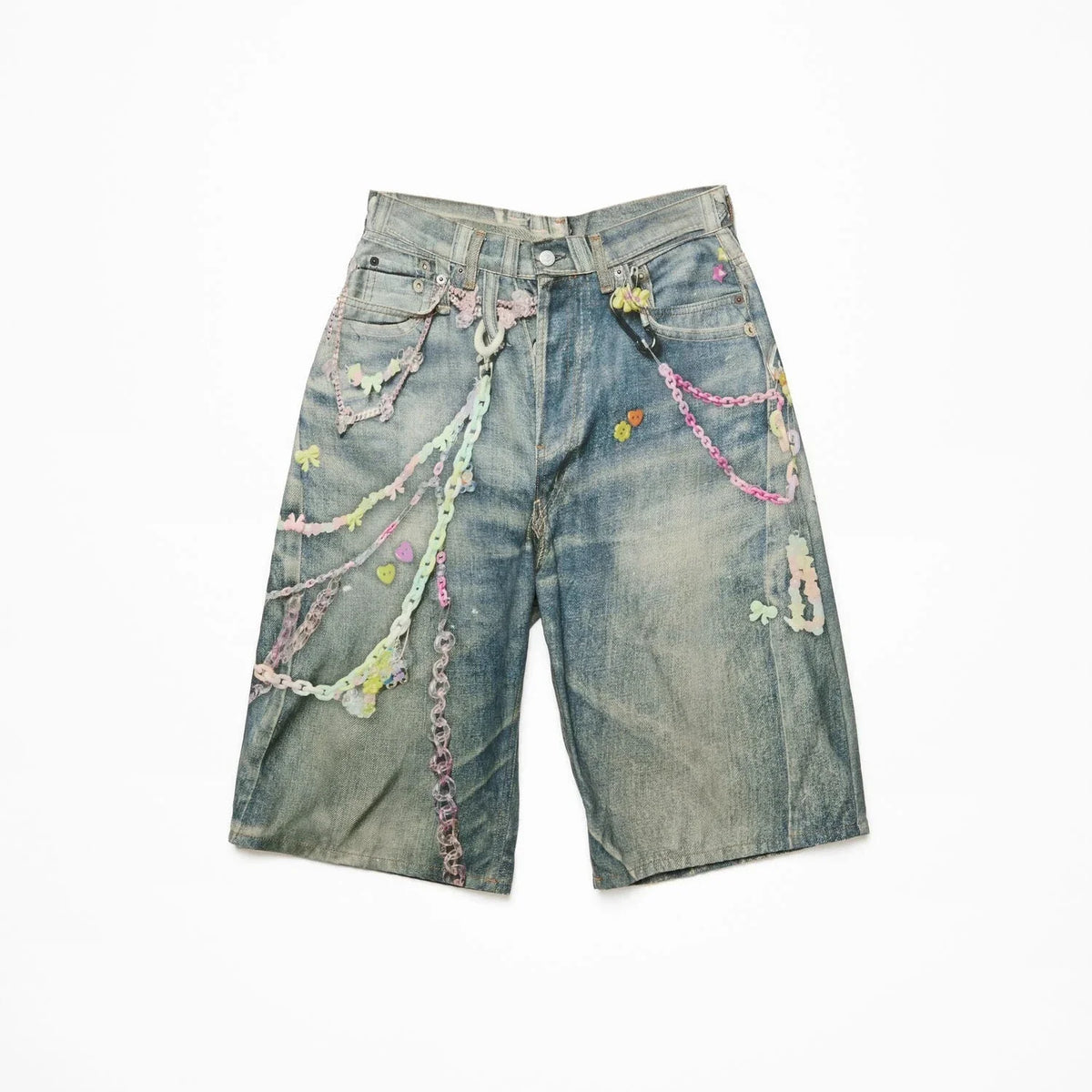 Acne Studio Jorts - Washed Blue