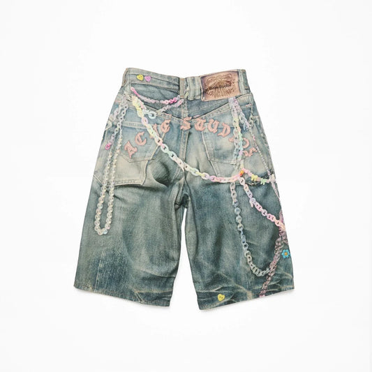 Acne Studio Jorts - Washed Blue