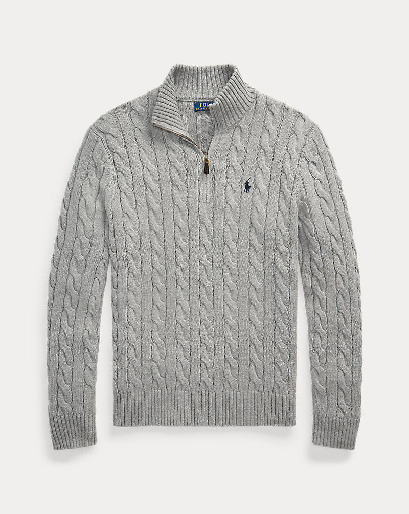 Polo Ralph Lauren Quarter Zip - Gray