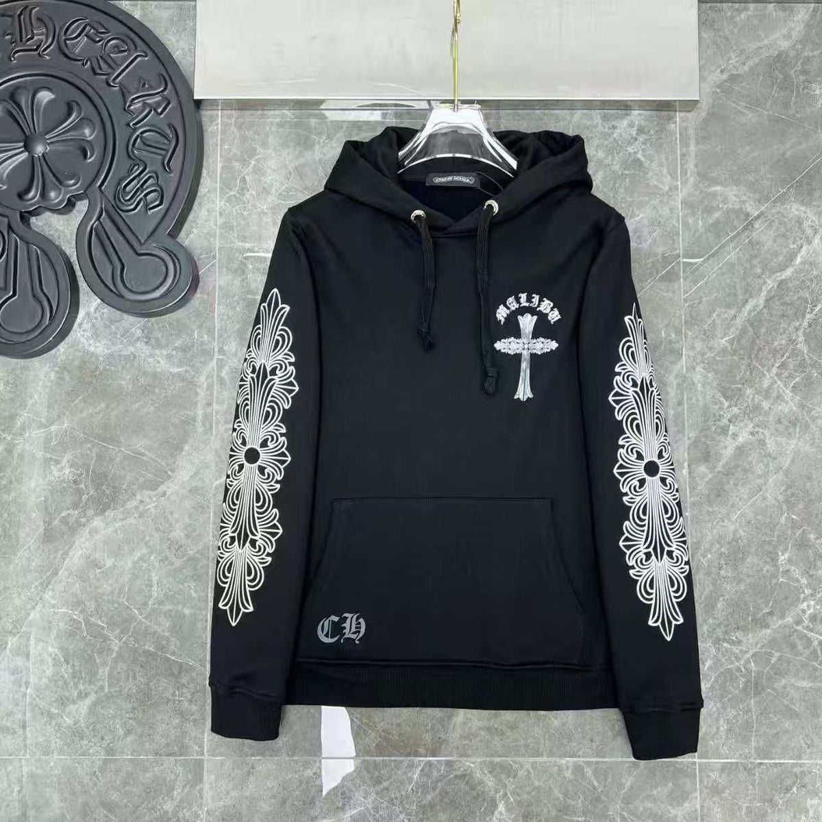 Chrome Hearts Hoodie - Black/White