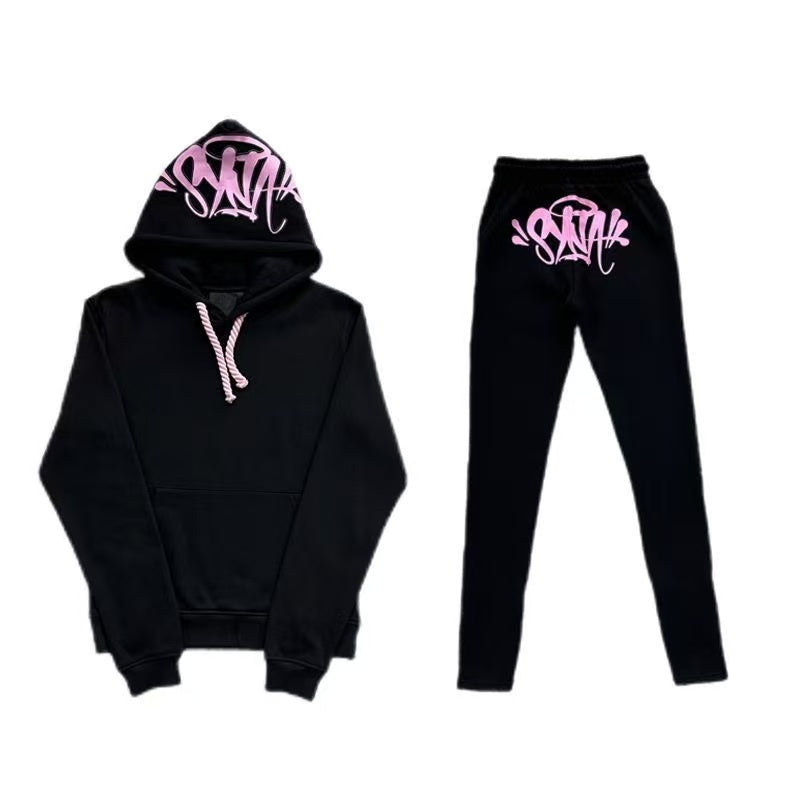 SYNA World Tracksuit - Black\Pink