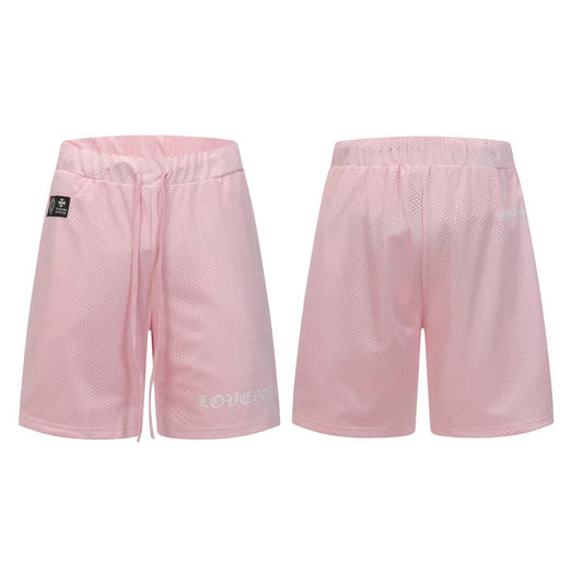Chrome Hearts Mesh Shorts - Pink