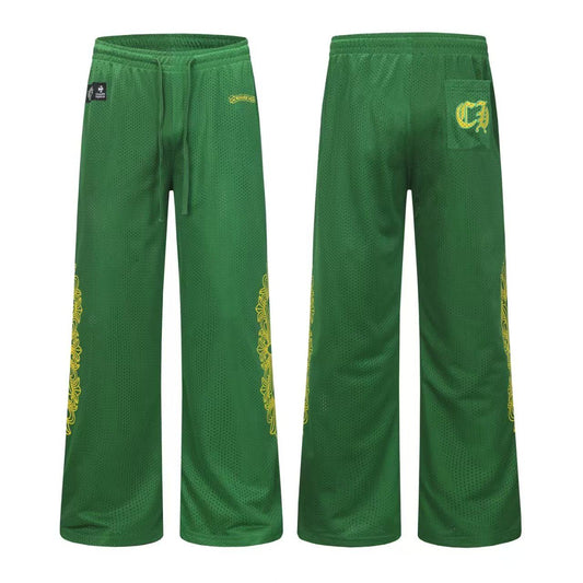 Chrome Hearts Mesh Pants - Green