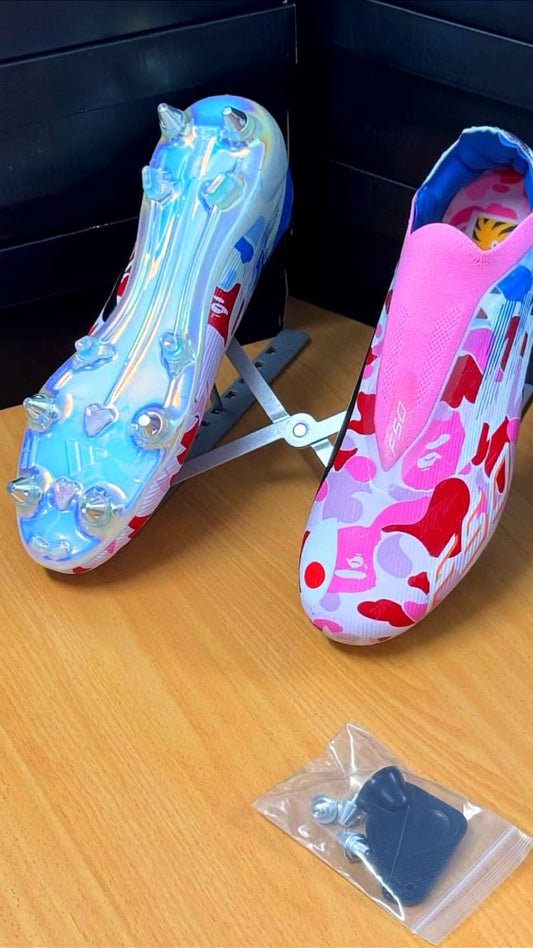 adidas F50 Elite Laceless pink camo football boots