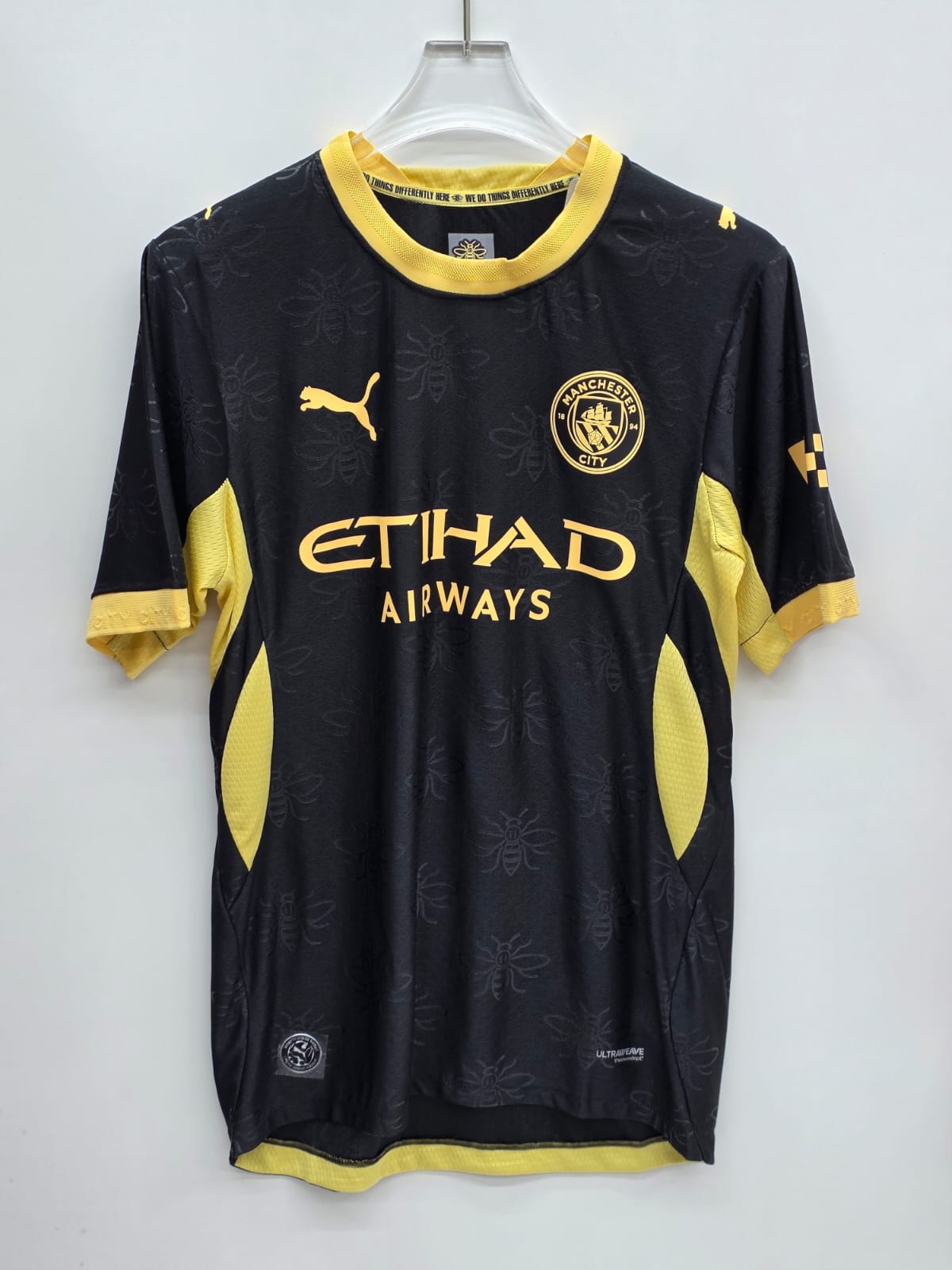 Manchester City Third Jersey - "Black/Yellow"