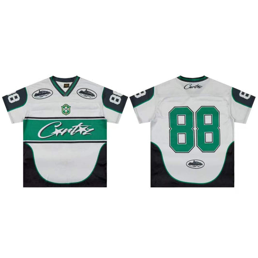 Corteiz Brazil Green Tee 88 - "Green/White"